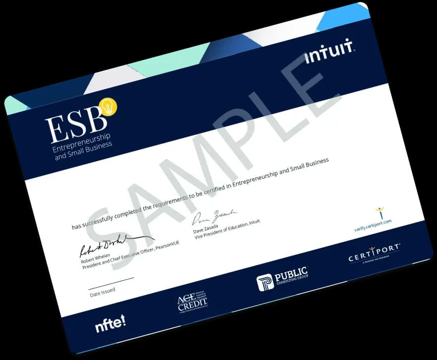 Cerfificate of ESB
