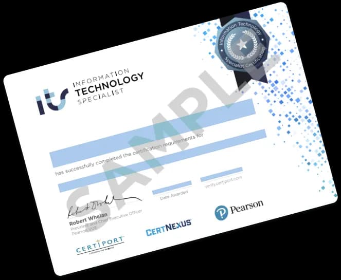 Certificate of IT Specialist