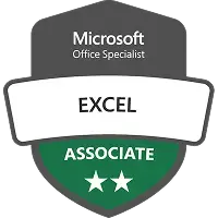 MOS Excel Associate logo