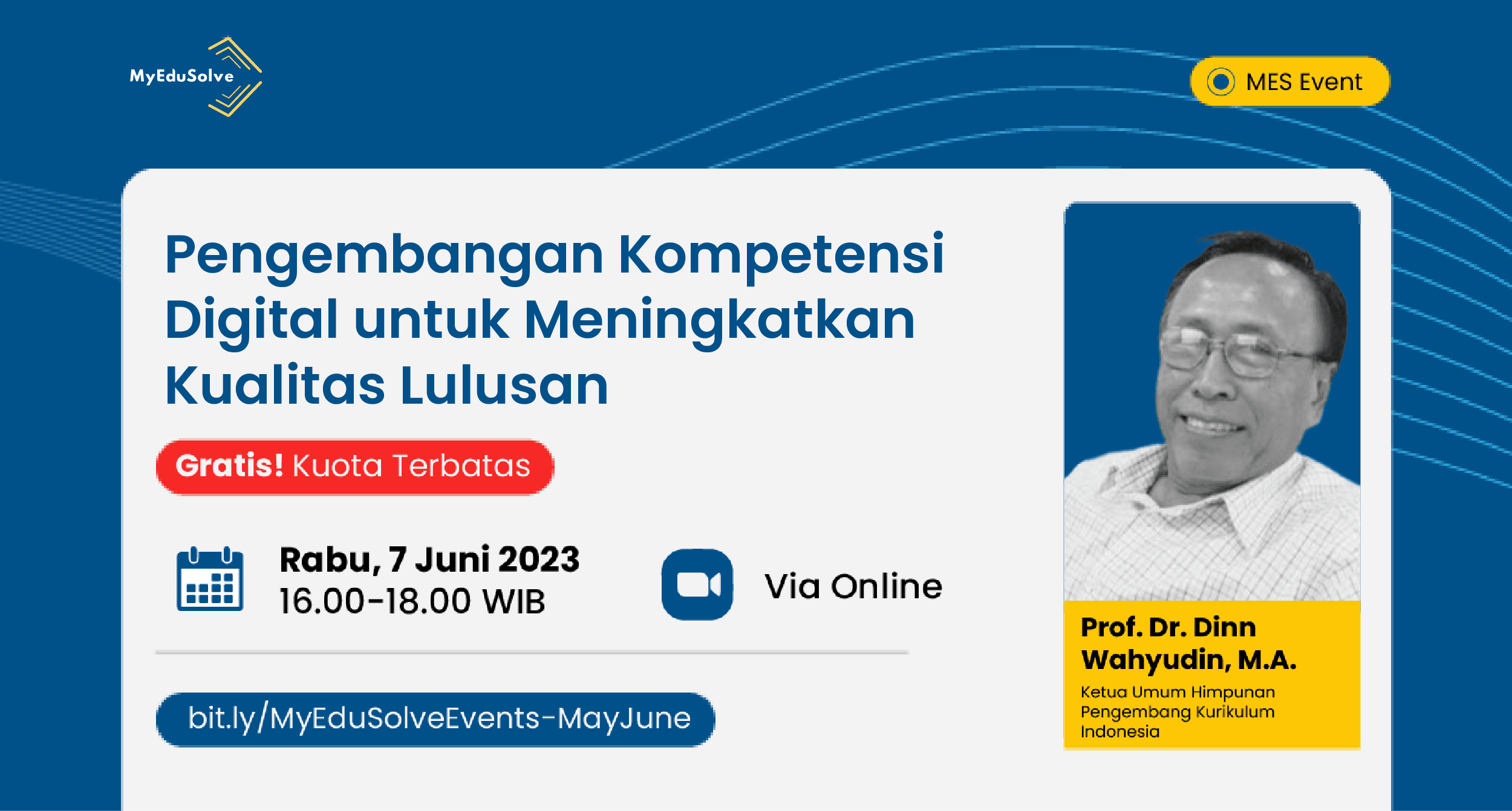 Webinar MyEduSolve: Meningkatkan Kualitas Lulusan Dengan Kompetensi Digital cover