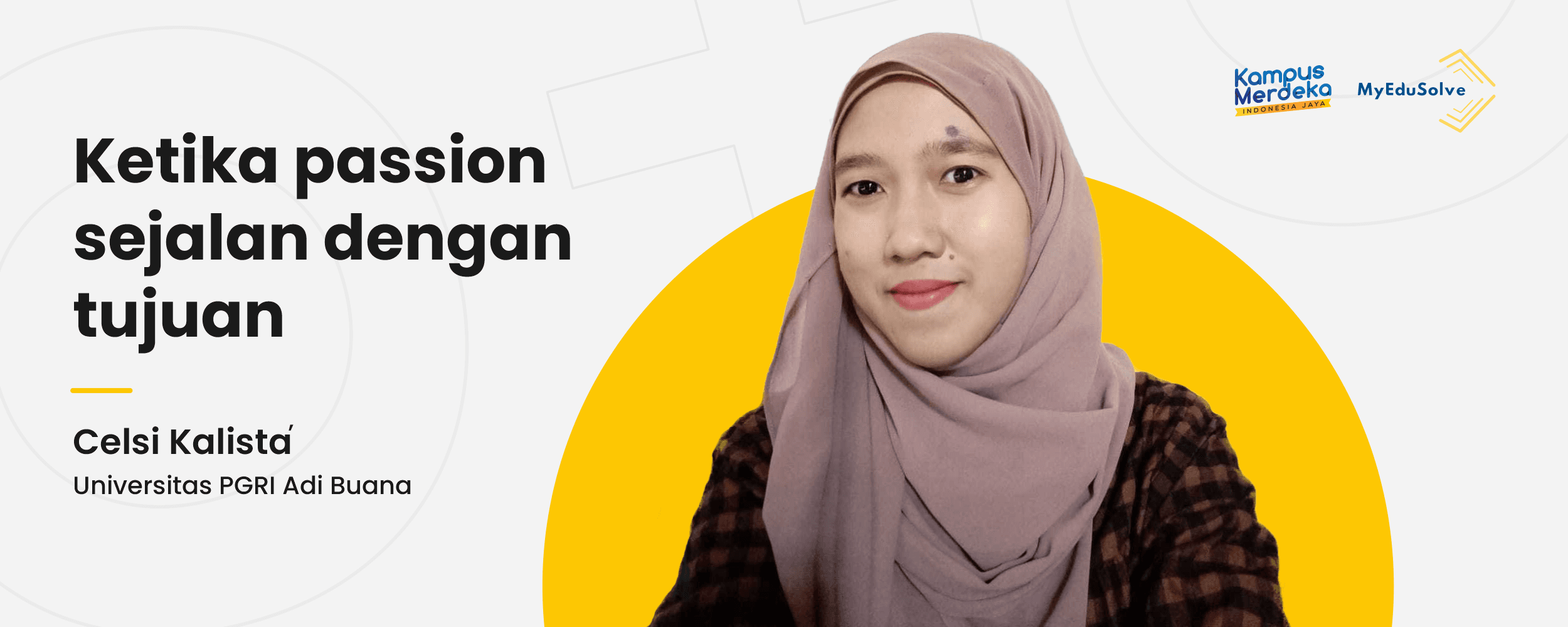 Mempunyai Mimpi Menjadi Guru Profesional,  Celsi: Ingin Menggabungkan Passion dengan Mimpi cover