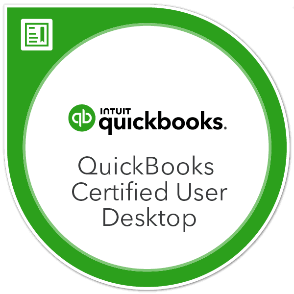 Intuit QuickBooks Certified User