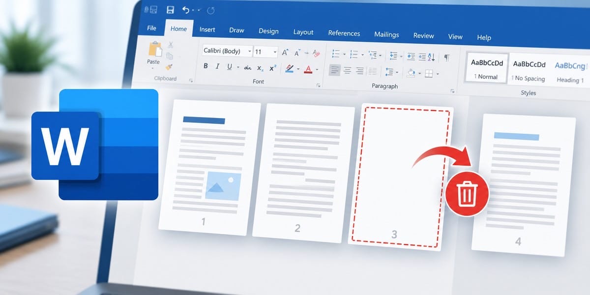 Cara Menghapus Halaman Kosong di Word dengan Cepat cover