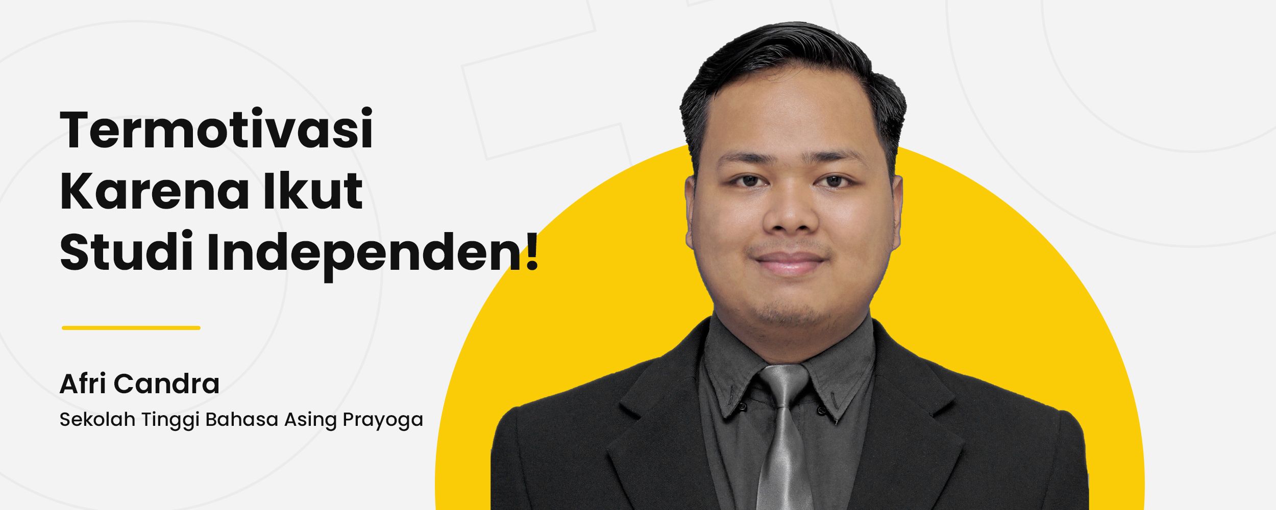 Bermimpi Menjadi Dosen, Afri Candra: Termotivasi Karena Ikut Studi Independen! cover