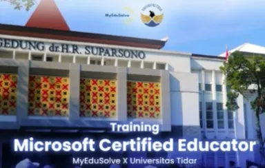 MyEduSolve Fasilitasi Pelatihan Microsoft Certified Educator untuk Dosen FKIP Universitas Tidar cover