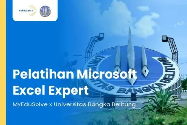 MyEduSolve Gelar Pelatihan Gratis Microsoft Excel Expert bersama Universitas Bangka Belitung cover