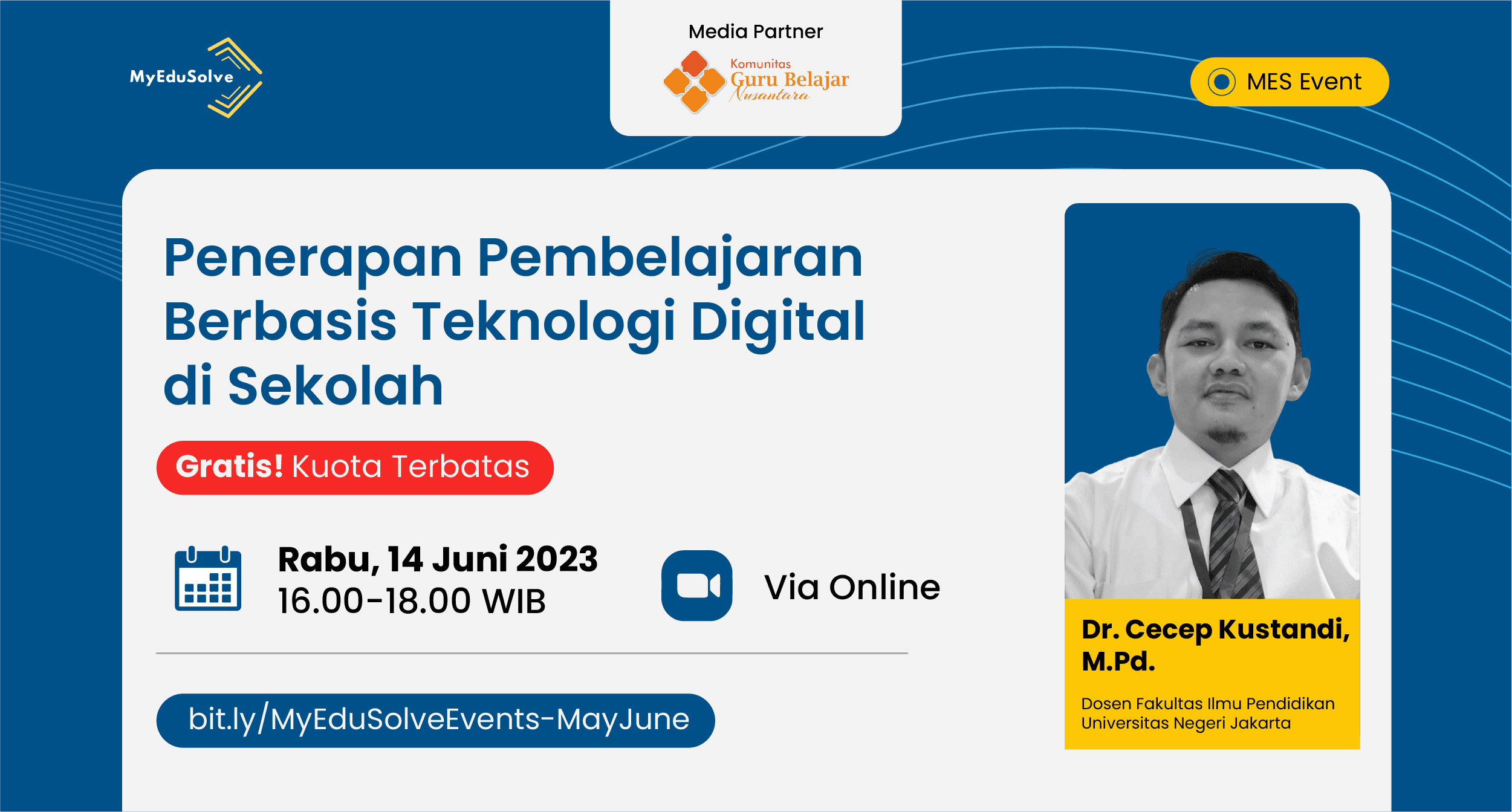 MyEduSolve Gelar Webinar Penerapan Pembelajaran Berbasis Teknologi Digital Di Sekolah cover