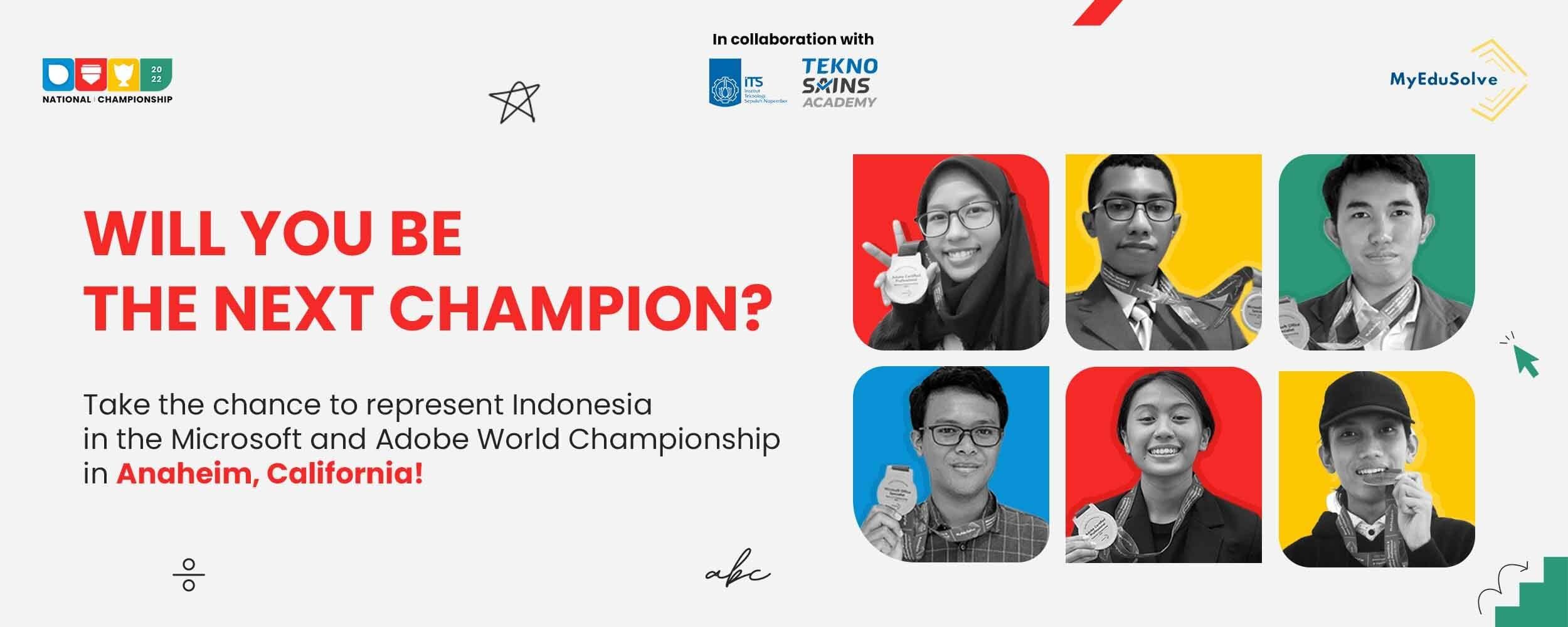 Berangkat ke Amerika Lewat Microsoft & Adobe National Championship! cover