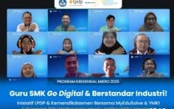 Kredensial Mikro Guru SMK Tahap 2 2025 52 Guru "Level Up" Kompetensi Digital Bersama MyEduSolve & LPDP cover