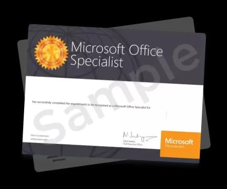 sample certificate