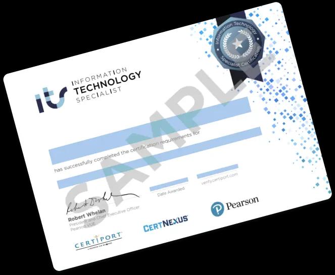 Certificate of IT Specialist