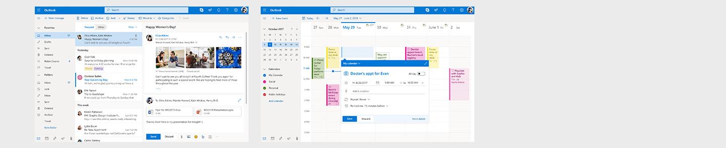 Microsoft Outlook (Microsoft Office 365 or Office 2019)