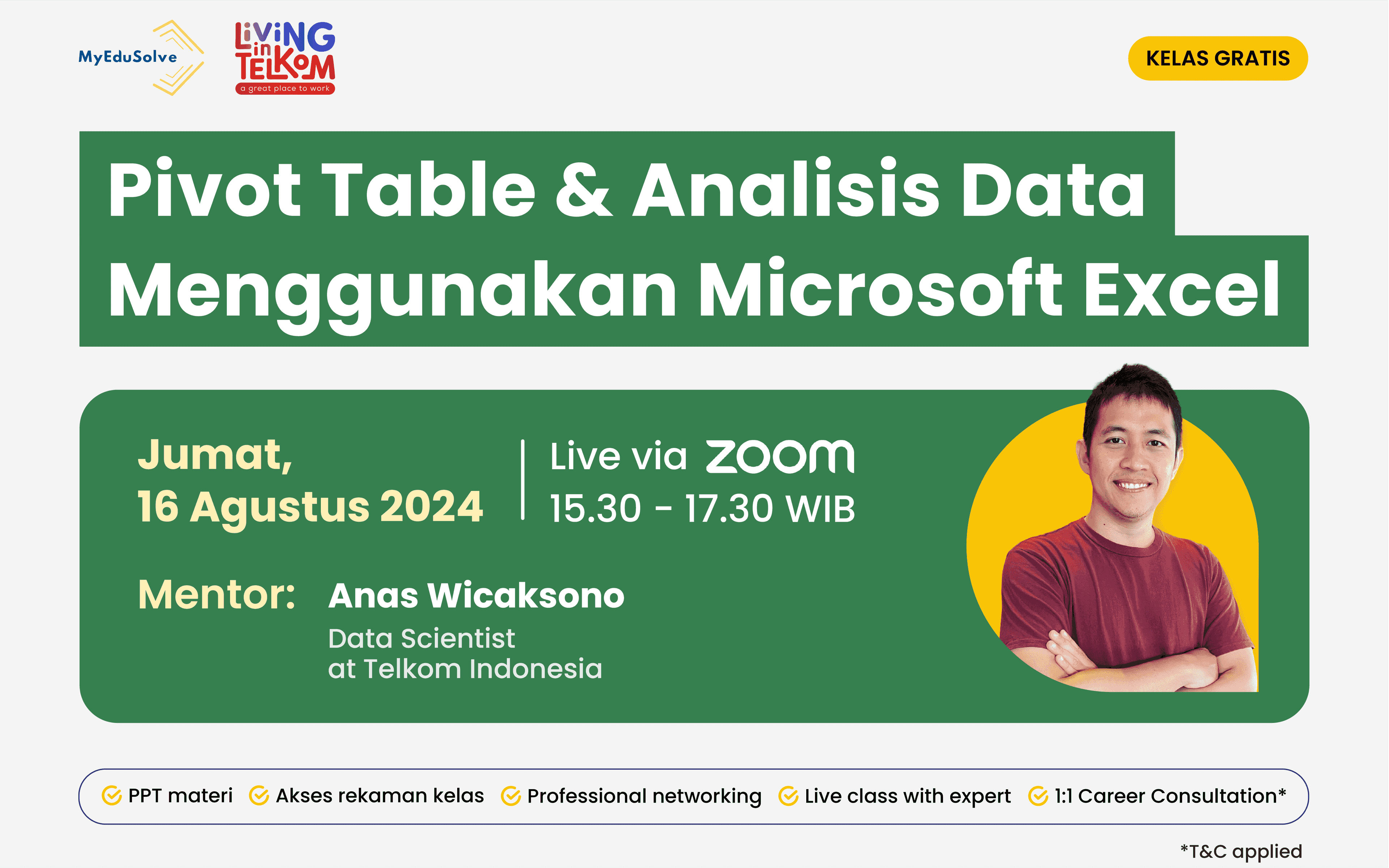 Pivot Table & Data Analysis Using Microsoft Excel
