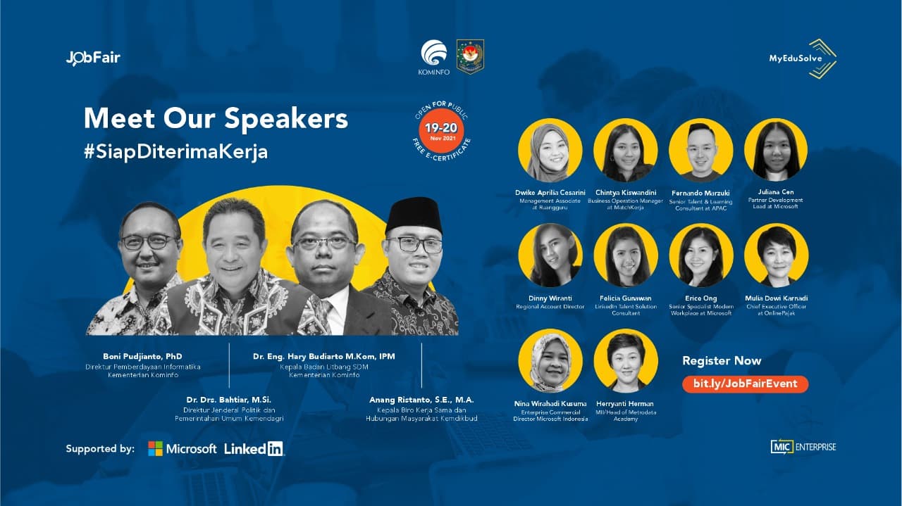 Dukung Talenta Kerja Tersertifikasi, MyEduSolve Gelar Virtual Job Fair cover
