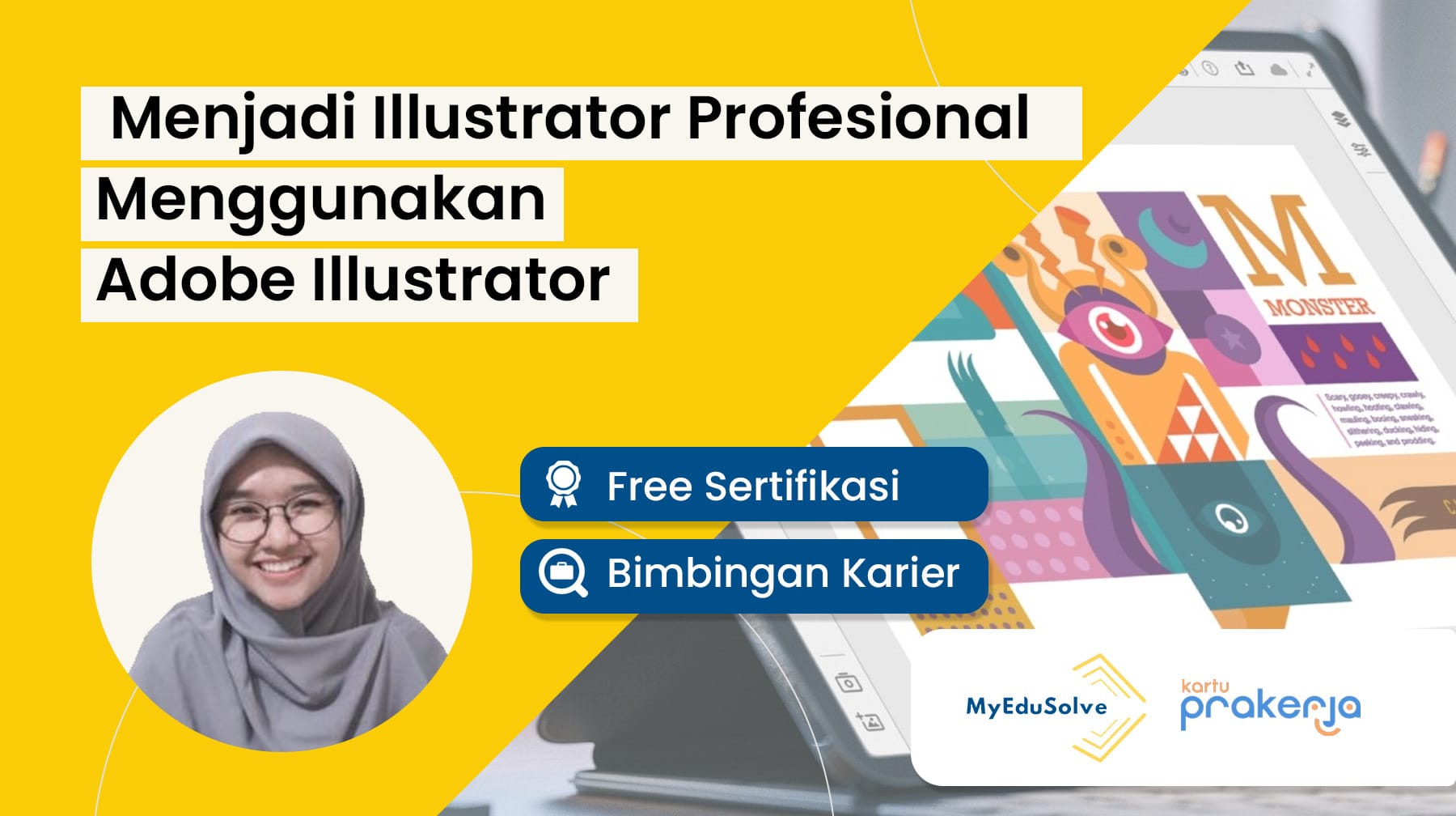 Menjadi Ilustrator Profesional Menggunakan Adobe Illustrator