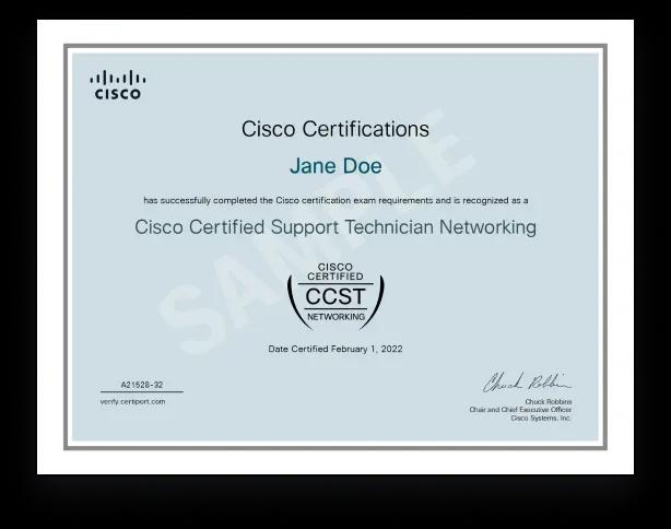 Sertifikasi Cisco Certified Support Technician (CCST) Networking Sertifikasi Cisco Certified Support Technician (CCST) Networking